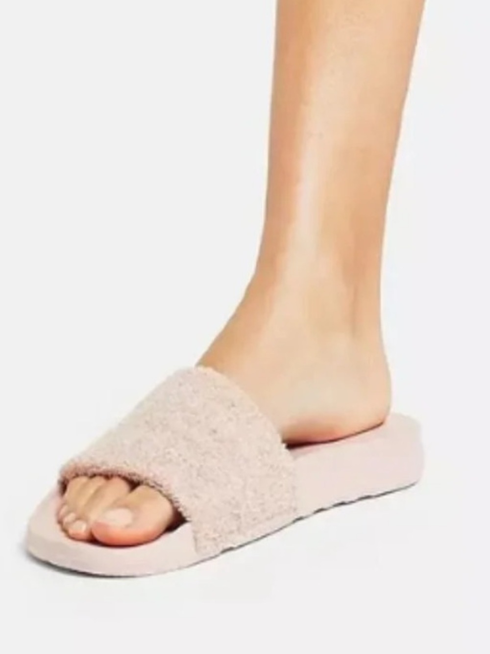 New! Fitfop iQUSHION  Towelling Slides Size 11